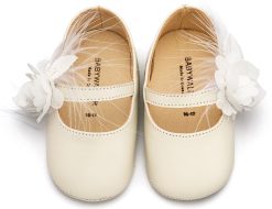 Alternative view of Βαπτιστικό Παπούτσι Micro για Κορίτσι MI1664 Εκρού