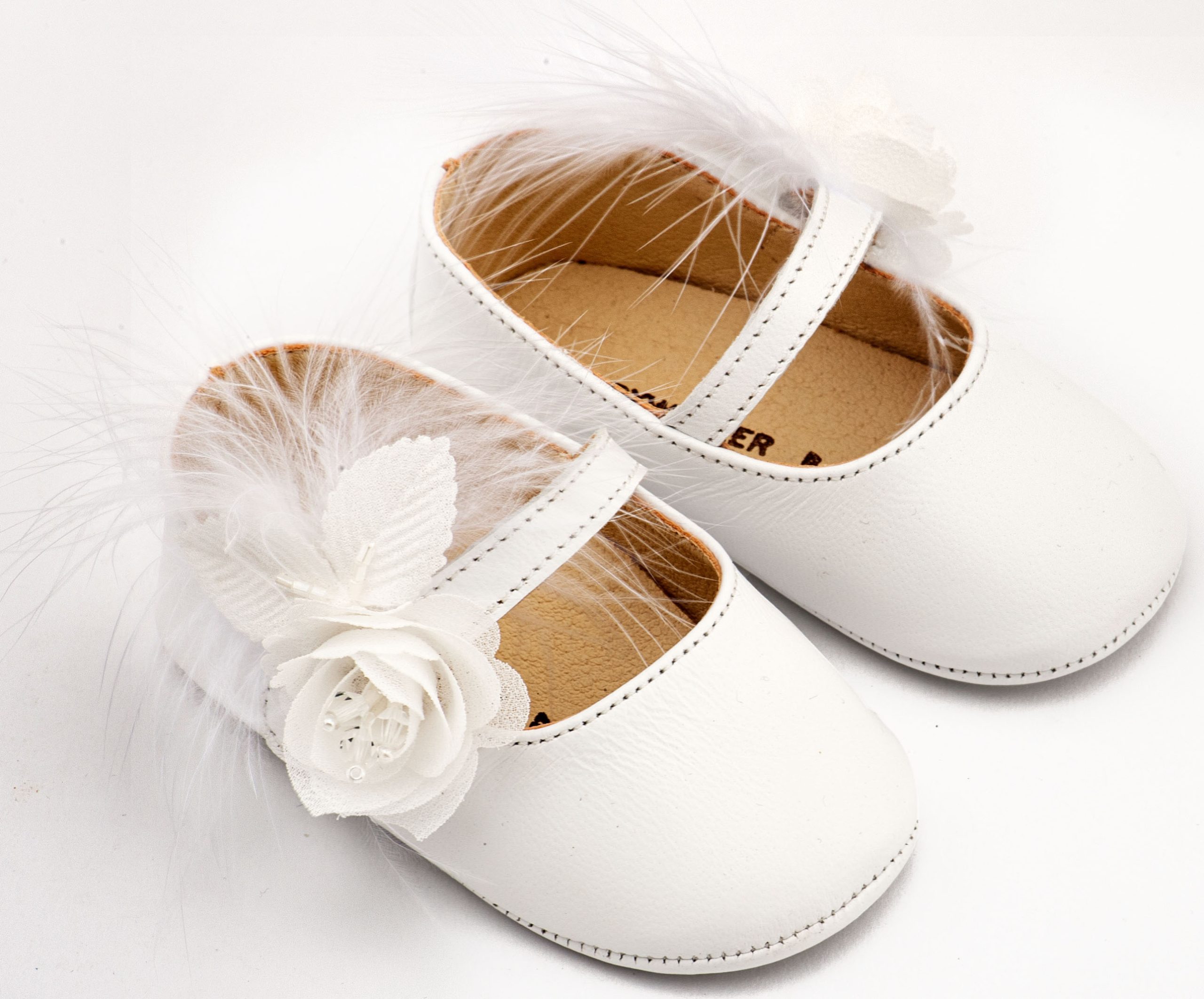 Βαπτιστικό Παπούτσι Micro για Κορίτσι MI1664 Λευκό