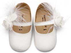 Alternative view of Βαπτιστικό Παπούτσι Micro για Κορίτσι MI1664 Λευκό