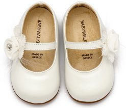 Alternative view of Βαπτιστικό Παπούτσι Primo για Κορίτσι PRI2640 Εκρού