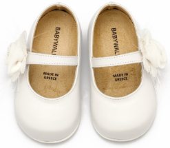 Alternative view of Βαπτιστικό Παπούτσι Primo για Κορίτσι PRI2640 Λευκό