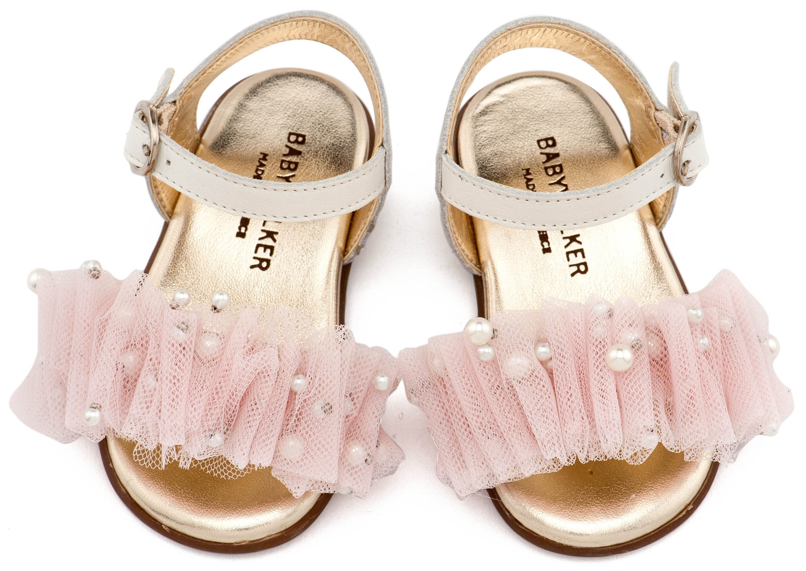 Βαπτιστικό Παπούτσι Primo για Κορίτσι PRI2656 Εκρού Ροζ - Image 2