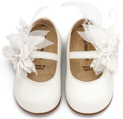 Alternative view of Βαπτιστικό Παπούτσι Primo για Κορίτσι PRI2658 Εκρού