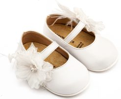 Βαπτιστικό Παπούτσι Primo για Κορίτσι PRI2658 Λευκό