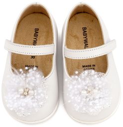 Alternative view of Βαπτιστικό Παπούτσι Primo για Κορίτσι PRI2660 Λευκό