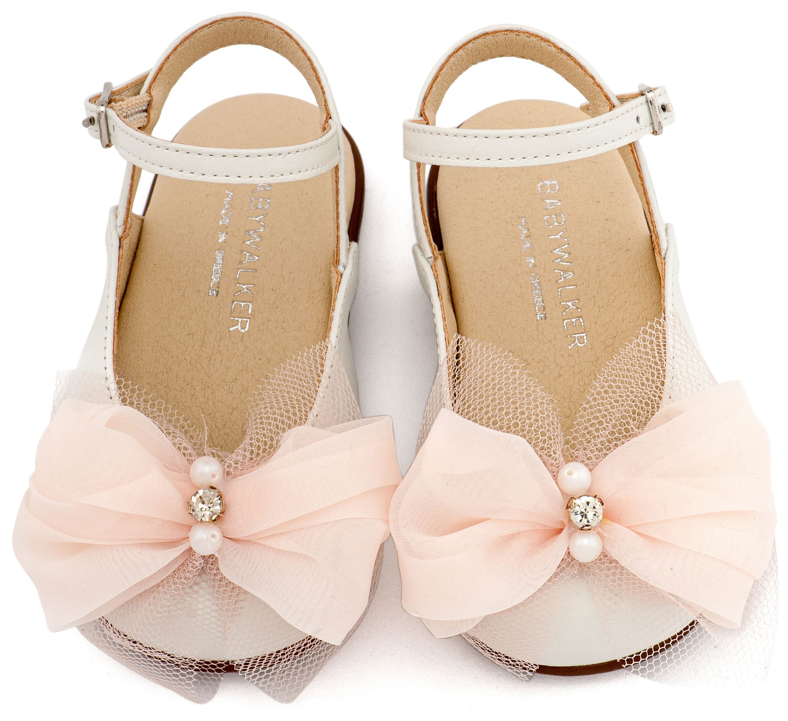 Βαπτιστικό Παπούτσι Primo για Κορίτσι PRI2661 Εκρού Ροζ - Image 2