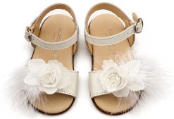 Alternative view of Βαπτιστικό Παπούτσι Primo για Κορίτσι PRI2662 Εκρού