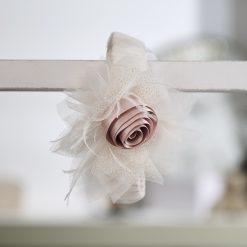 Alternative view of Βαπτιστικό Φόρεμα Κορίτσι La Christine 26K706 Ιβουάρ Τούλι