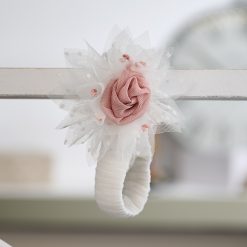 Alternative view of Βαπτιστικό Φόρεμα Κορίτσι La Christine 26K708 Πούδρα