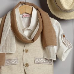 Alternative view of Βαπτιστικό Κουστούμι New Life 3009-2