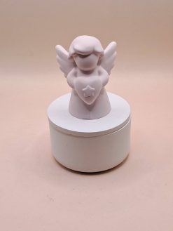 Μπομπονιέρα Βάπτισης Mπιζουτιέρα Αγγελάκι HM/1978