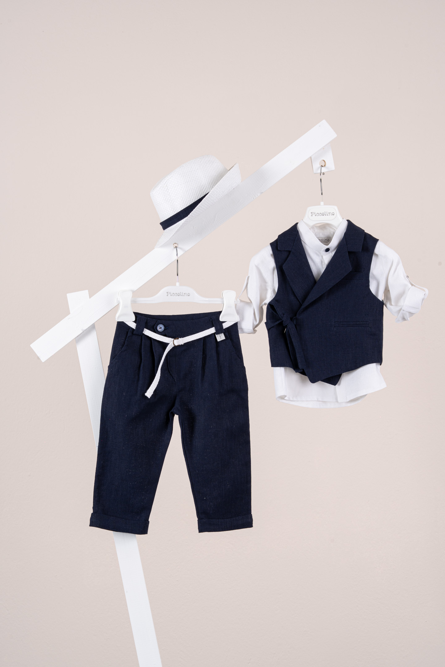 Βαπτιστικό κοστούμι Piccolino Fabio σε χρώμα Navy AG26S94