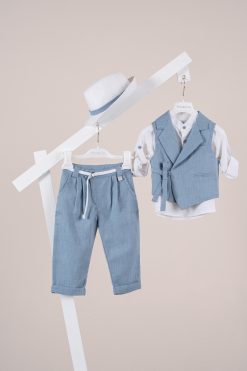 Βαπτιστικό κοστούμι Piccolino Fabio σε χρώμα Raf AG26S94