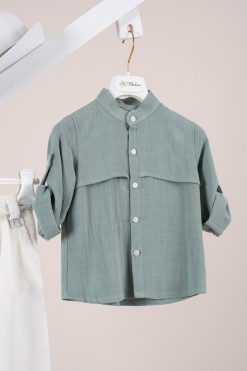 Alternative view of Κοστούμι Piccolino Giorgio σε χρώμα Mint AG26S98