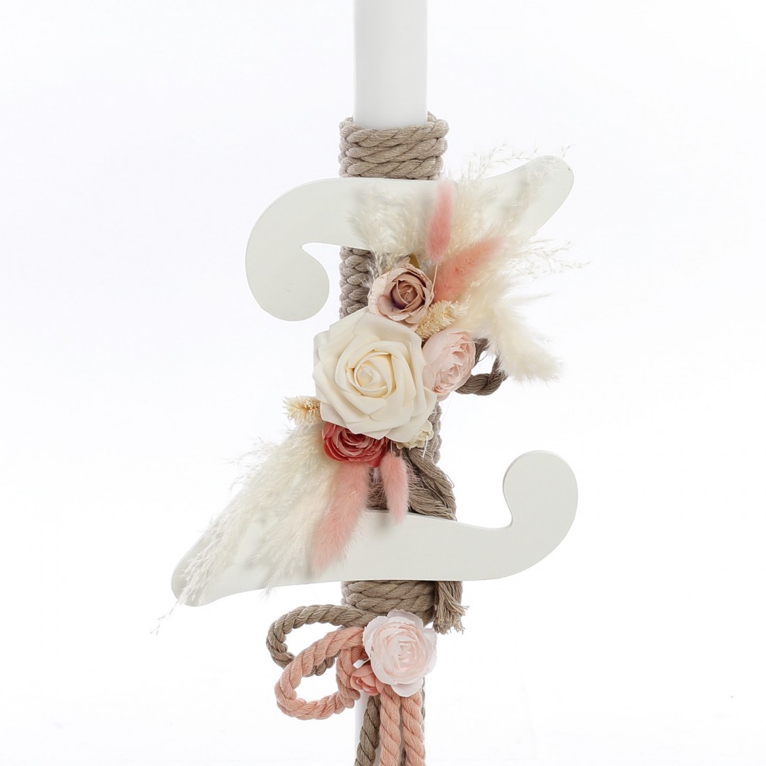 Σετ Βάπτισης Καλάθι "Pambas & Floral Elegance" 2641 - Image 3