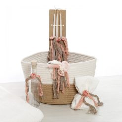 Alternative view of Σετ Βάπτισης Καλάθι "Pambas & Floral Elegance" 2641