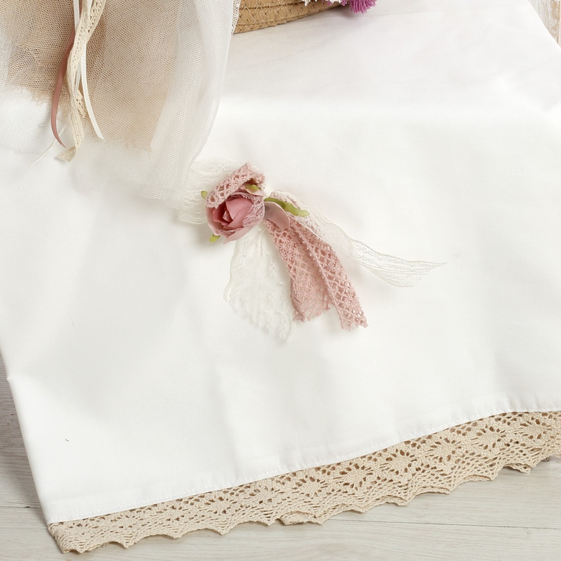 Σετ Βάπτισης Καλάθι "Macrame Rainbow Collection" 2611 - Image 4