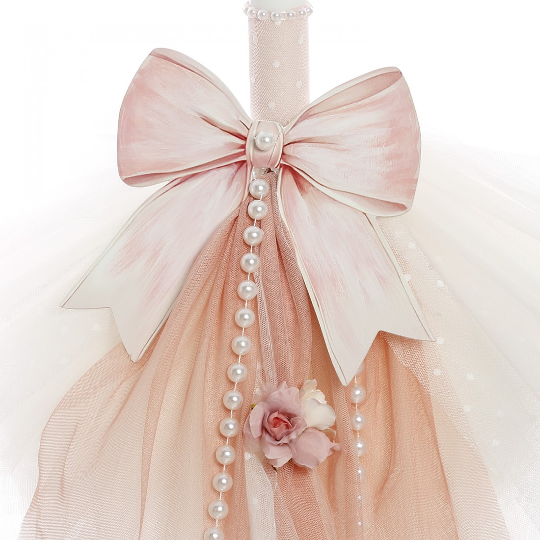 Σετ Βάπτισης Καλάθι Rope "Boho Chic Elegance" Φιόγκος 2635 - Image 4