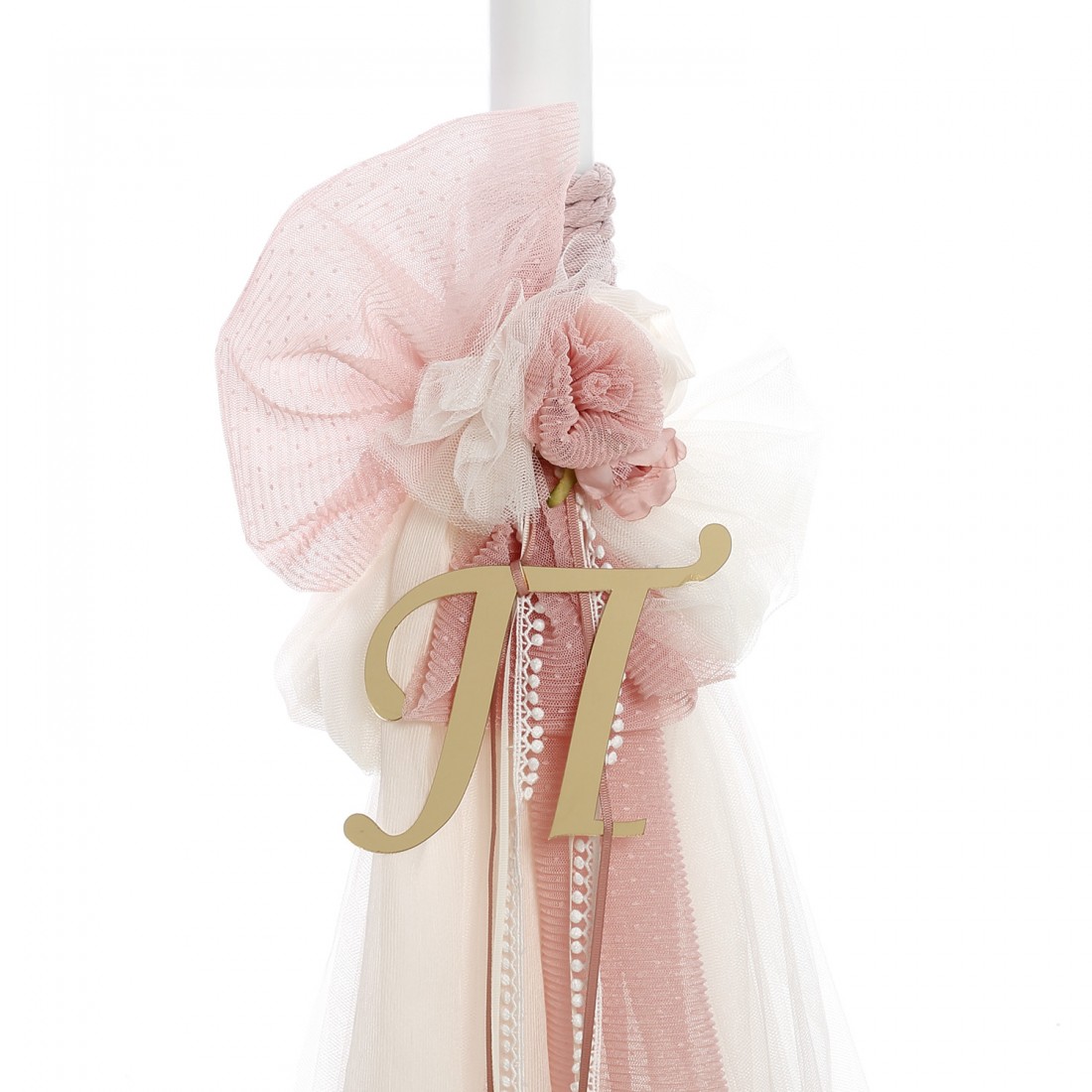 Σετ Βάπτισης Καλάθι "Rustic Romance Collection" 2609 - Image 2