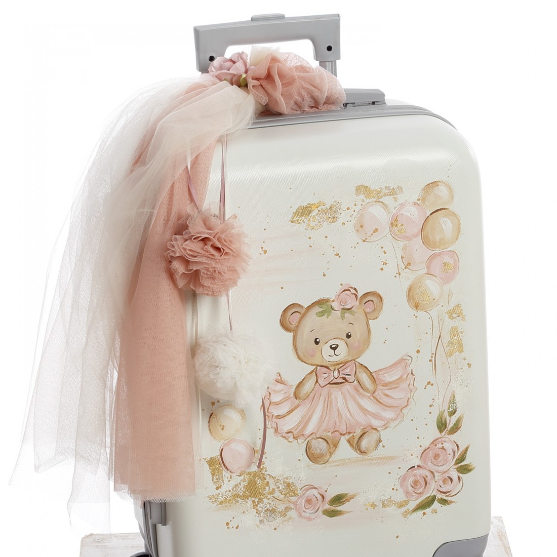 Σετ Βάπτισης Βαλίτσα "Ballerina Bear" Ζωγραφιστό 2613 - Image 2