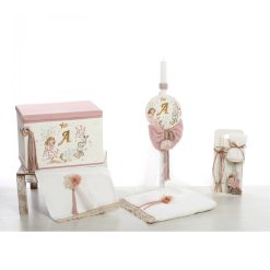 Σετ Βάπτισης Κουτί-Θρανίο Γοργόνα "Ocean Princess Monogram" 2601