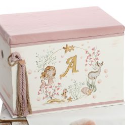 Alternative view of Σετ Βάπτισης Κουτί-Θρανίο Γοργόνα  "Ocean Princess Monogram" 2601