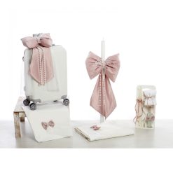 Σετ Βάπτισης Βαλίτσα "Satin & Pearl Elegance" 2644