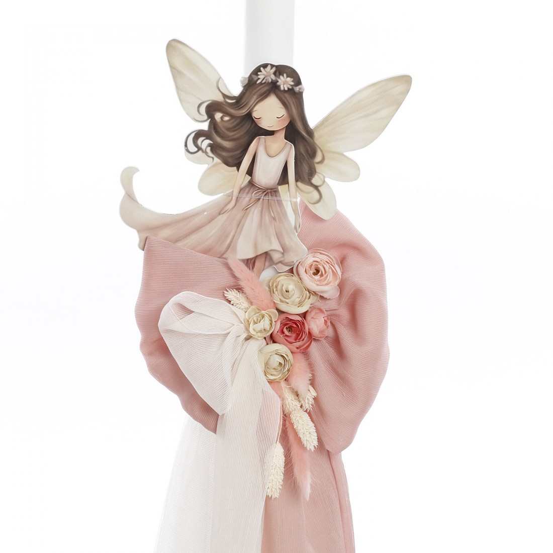 Σετ Βάπτισης Μπουντουάρ "Boho Rose Fairy Tale" 2623 - Image 2