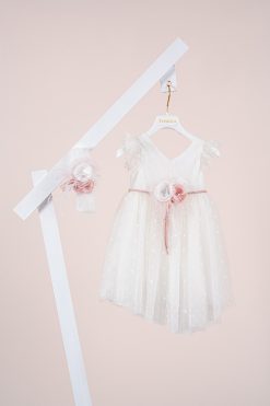 Βαπτιστικό φόρεμα Piccolino Ines Ivory DR26S185