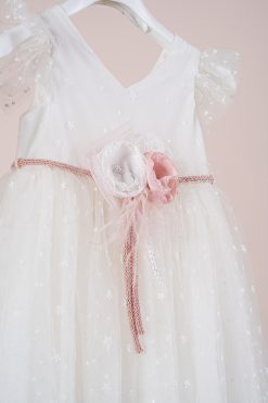 Alternative view of Βαπτιστικό φόρεμα Piccolino Ines Ivory DR26S185