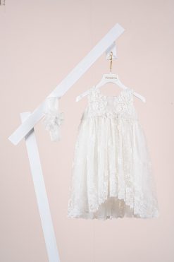 Βαπτιστικό φόρεμα Piccolino Sienna Ivory DR26S186