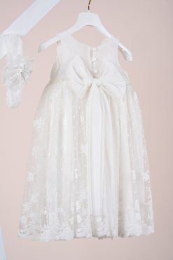 Alternative view of Βαπτιστικό φόρεμα Piccolino Sienna Ivory DR26S186