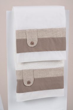 Σετ λαδόπανα Piccolino για αγόρι LA-ALESSIO.MOCHA