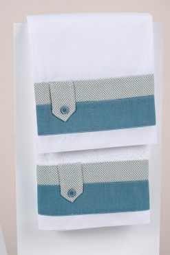 Σετ λαδόπανα Piccolino για αγόρι LA-CARTER.PETROL