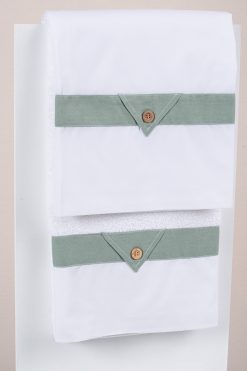 Σετ λαδόπανα Piccolino για αγόρι LA-ENRIQUE.MINT