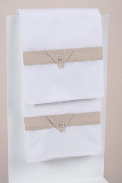 Σετ λαδόπανα Piccolino για αγόρι LA-FABIO.BEIGE