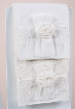 Σετ λαδόπανα Piccolino για κορίτσι LK-MARCELLA.IVORY