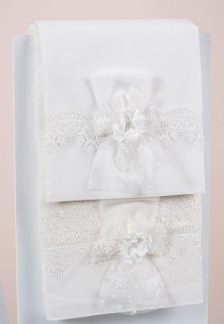 Σετ λαδόπανα Piccolino για κορίτσι LK-SIENNA.IVORY