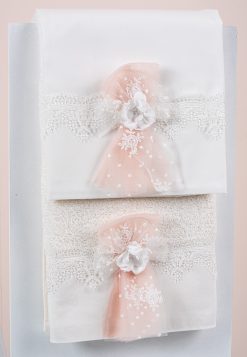 Σετ λαδόπανα Piccolino για κορίτσι LK-SIENNA.PUCE