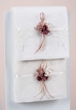 Σετ λαδόπανα Piccolino για κορίτσι LK-VERONICA.IVORY