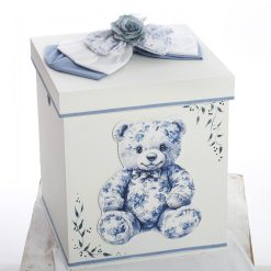 Alternative view of Σετ Βάπτισης Κουτί Αρκουδάκι  "Vintage Blue Bear Collection" 2627