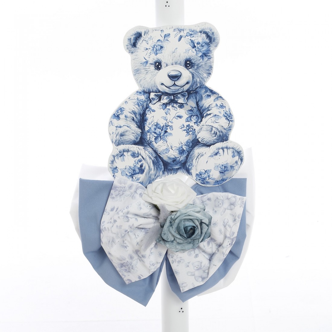 Σετ Βάπτισης Κουτί Αρκουδάκι "Vintage Blue Bear Collection" 2627 - Image 4