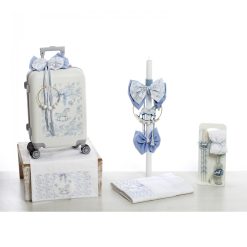 Σετ Βάπτισης Βαλίτσα "Vintage Toile Horse" 2630
