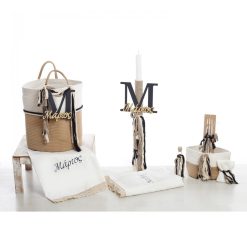 Σετ Βάπτισης Καλάθι "Royal Monogram" 2632