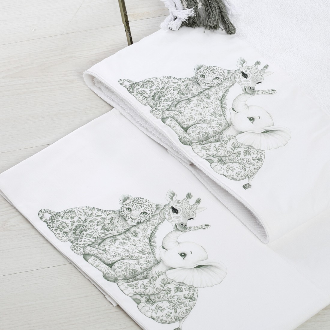 Σετ Βάπτισης Ξύλινο Αυτοκίνητο Safari jeep "Vintage Safari Explorer" 2631 - Image 3