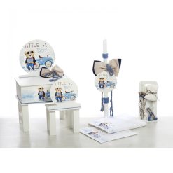 Σετ Βάπτισης Μπουντουάρ Αρκουδάκι "Cool Little Boy" 2621