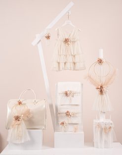 Πακέτο βάπτισης για κορίτσι Piccolino Eleanor gold
