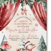 Προσκλητήριο βάπτισης με θέμα Holiday Ballerina TS1983 - Image 3