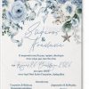 Προσκλητήριο γάμου Frosted Blooms TS7884 - Image 2