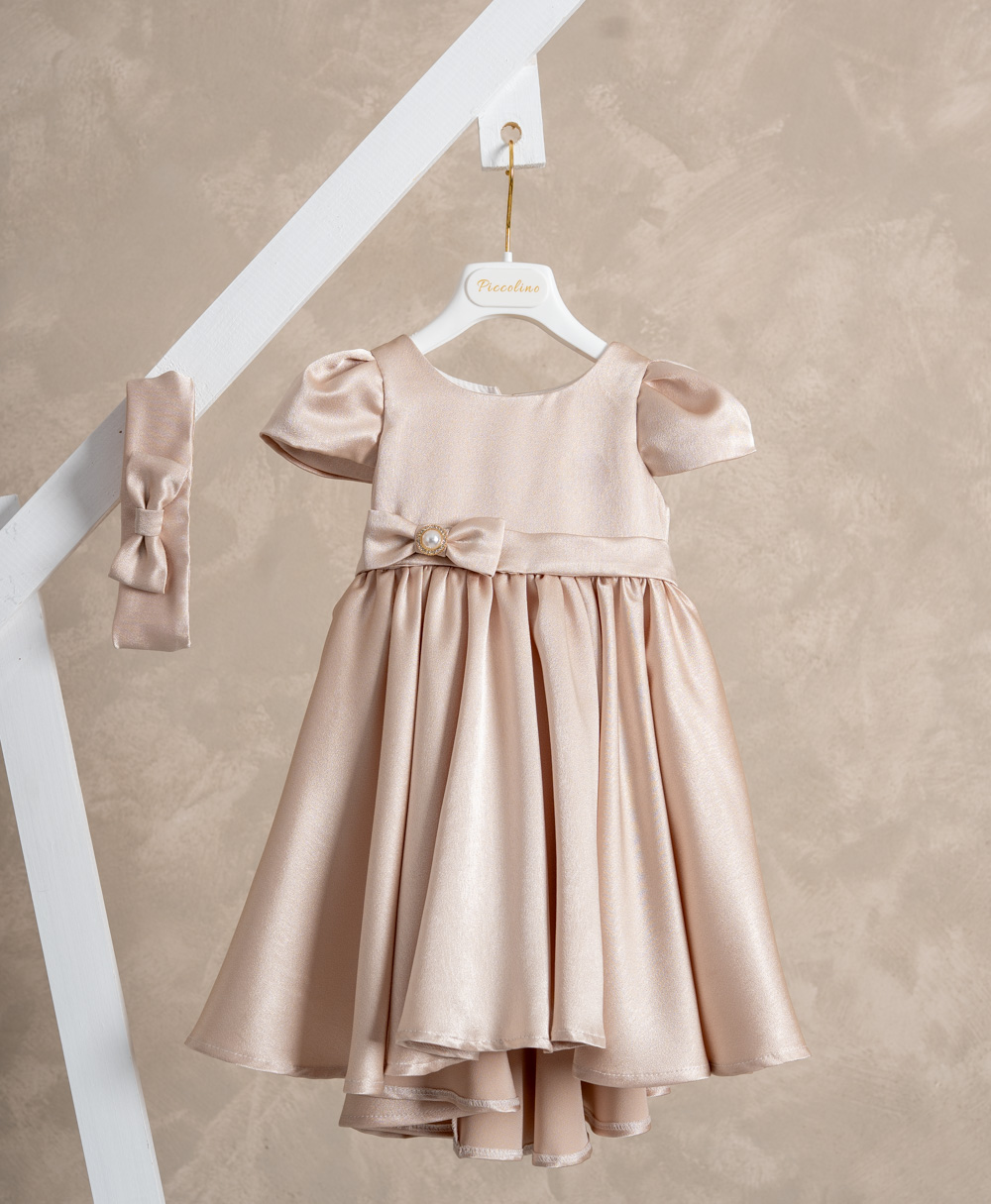 Βαπτιστικό φόρεμα Piccolino ANTONELLA GOLD DR26F60